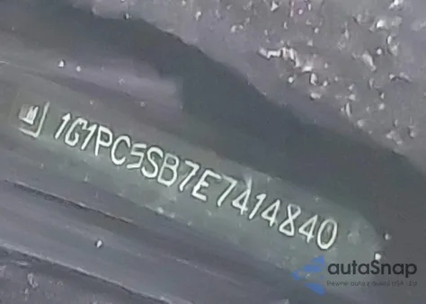 2014 Chevrolet Cruze 1Lt Auto from USA, damaged, VIN 1G1PC5SB7E7414840